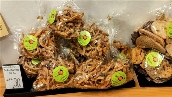 FLÆSKESVÆR & GOURMET CHIPS